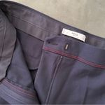 Mango  Navy Suit Pants with Red Stitching Photo 10