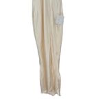 Lulus Ivory Halter Maxi Dress Formal Gown Sleeveless Evening Party Size S Photo 6
