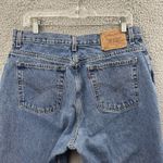 Levi's Vintage Y2K 2002  550 Relaxed Fit Tapered Leg Jeans Cotton Women's 16 x 31 Photo 2