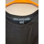 HYFVE Women's Black Gold Sparkle Long Sleeve Tee Standard L Photo 1