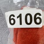 Neiman Marcus 100% Cashmere Sweater Womens L (Fits S) Burnt Orange White Stripe Size L Photo 9