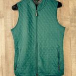 Talbots Size Medium Lightly Quilted Zippered Front Vest w/Zippered Pocke… Photo 0