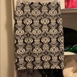 Black and Silver Skirt Size 4 Photo 2