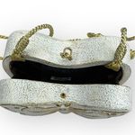 Timmy Woods 🝮 Butterfly Box Handbag Bag Minaudière 🝮
Gold Braided Strap 🝮 White Photo 11
