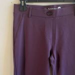 Betabrand  Straight-Leg Dress Pant Yoga Pants in Moondrop Purple Sz MP EUC Photo 6