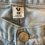 True Religion Womens Size 24 Jeans Cameron Slim Boyfriend Distressed USA 28x28 Photo 7