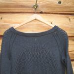 Lululemon  Be Present Pullover Top Sweater Heathered Black 4 Photo 6