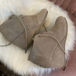 Toms Wedge Booties  Suede Photo 1