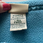 L.L.Bean Fleece Vest Womens Size L Large Blue Arctic Crop Y2k Cozy 90s Gorpcore Photo 5