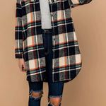 Dressed in LALA Grunge Plaid Jacket Photo 0