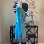 RAHI Aqua Poppy Daisy Ruffle Dress Large NWT Photo 9