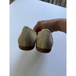 Pour La Victoire Snake Embossed Ballet Flats Size 8 Nude Beige Comfort Sole Photo 4