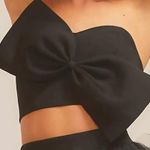 Main Strip Bow Front Strapless Crop Top 🎀 Photo 1