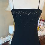 Finesse Black Mini Dress with Spaghetti Straps Size undefined Photo 2