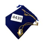 Trifari  gold and diver toned arrow necklace Photo 13