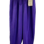 Kathie Lee Women's Deep Purple Pants Photo 0