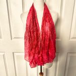 Pink Indian OM scarf Photo 1