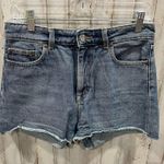 Monki (ASOS) Denim High Rise Shortie Shorts Womens Size 28/6 Photo 0