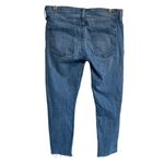 Current/Elliott Women's Ankle Skinny Richland Blue Frayed Crop Jeans 27X24 - EUC Photo 7