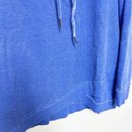 Calvin Klein  Cowl Neck Thermal Wrap Sweatshirt Blue Fleece XXL Photo 1