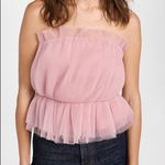 Endless Rose Strapless Tulle Peplum Top Photo 0