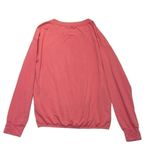 LC Lauren Conrad Lauren Conrad Sweatshirt Women’s Medium coral pink elastic hem lightweight Photo 4