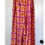 NWOT House of Harlow 1096 Wide Leg Satin Pants Size Small Orange Photo 0