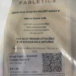 Fabletics BRAND NEW High-Waisted Pocket Short Photo 2