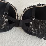 Victoria's Secret Very Sexy Black Lace & Nude 36DD Push-up Bra VS Photo 5