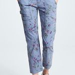 Hudson Jeans  Floral High-Rise Cargo Ankle Pants Size 29 New with Tag Photo 1