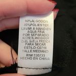 Umgee  Black Floral Embroidered One Shoulder Dress NWT Photo 7