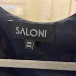 Saloni tie shirt floral dress Size 2 Photo 3