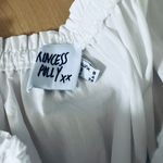 Princess Polly Daniela Mini Dress White Ruffle Size 4 Photo 1