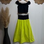 Free People set top and midi skirt co-ord matching set cotton XS pull-on Photo 1