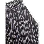 Graff Black and White Vintage Open Cardigan with Matching Camisol Blouse Size X Photo 6