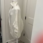 Elan NWOT  Cross Front Mock Neck Poncho Sweater Photo 1