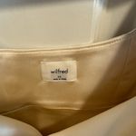 Wilfred Cream Fitted Bustier Crop Tank Top Size XS Photo 2