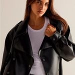 Free People Alexis cropped vegan leather jacket Red Photo 2