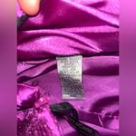 Vintage Y2K Scott McClintock Pink Maxi Dress Size 1 Flower Embellishment Photo 9