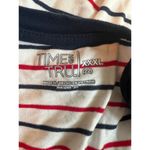 Time And Tru  Tank Swing Dress Red White Blue Striped Size XXXL 22 Patriotic Photo 2