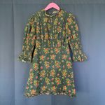 Laura Ashley x Urban Outfitters Maisy Mock Neck Mini Floral Dress Photo 3