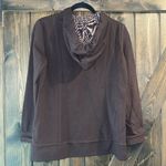 St. John Sport Full Zip Hoodie Jacket Brown Photo 1