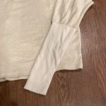 JOYFOLIE MIA JOY Cream Long Sleeve Wide Neck Top Size XL Photo 1