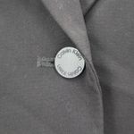 Calvin Klein Black Fish Mouth Formal Preppy Cocktail Coat Jacket Blazer 10 Photo 5