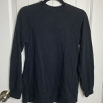 Eberjay Eberjey‎ black knit long sleeves top size XS minimalist Photo 0