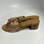 New Look heeled sandals metallic leather size 9 Photo 2