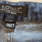 Judy Blue  Jeans Skinny Fit Button Fly Taper Leg Darkwash Stretch  size 5/27 Photo 8