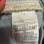 Old Navy  High Rise OG Straight Light Blue Jean Shorts Size 4 with 3” inseam Photo 3