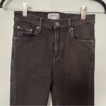 AGOLDE  Sophie High Rise Skinny Denim Black Jeans Women’s 24 Photo 2