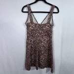 Patagonia Mauve Sleeveless Abstract Paisley Organic Cotton Margot Dress Womens M Photo 1